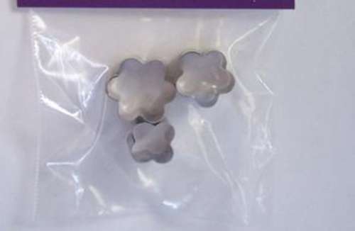 Open Rose / Blossom set of 3 Cutters - Click Image to Close